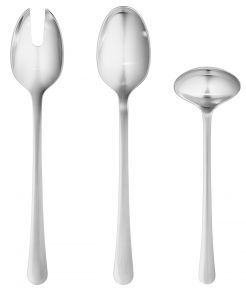 Georg Jensen Copenhagen Servierbesteck 3 tlg. matt