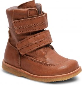 Bisgaard Unisex Kinder Stiefel mit Klettverschluss / Wolle Tex-Membran wasserdicht Eliah