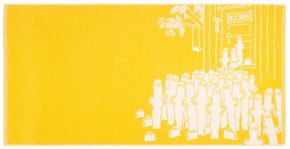 Finlayson Mumin Hattifatteners Duschtuch (Öko-Tex) 70x140 cm gelb