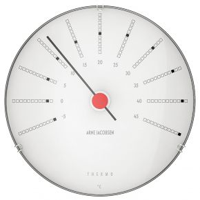 Arne Jacobsen Clocks Bankers Wetterstation Thermometer Ø 12
