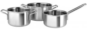 Eva Trio Multi Topfset 3 tlg. 1,8 / 2,2 / 3,6 Liter mattiert