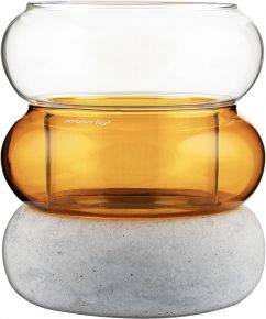 Muurla Bagel Laterne / Vase Höhe 12 cm
