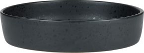 Bitz Steingut Schale flach / Ofenform Ø 28 cm