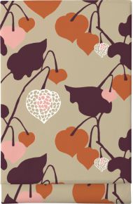 Finlayson Alku (Start) Tischdecke (Öko-Tex) 145x250 cm beige, orange