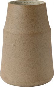 Knabstrup Keramik Clay Vase Höhe 18 cm warm sand