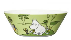 Moomin by Arabia Mumintroll Schüssel Ø 15 cm grasgrün