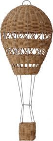 Bloomingville Mini Huggi Deco Ballon Rattan Höhe 60 cm Ø 25 cm na