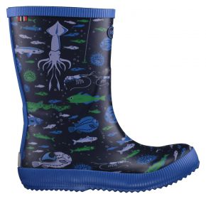 Viking Footwear Unisex Kinder Gummistiefel Classic Indie Atlantic navyblau, mehrfarbig
