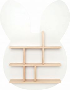 Jabadabado Regal Hase weiß Höhe 46 cm Breite 60 cm