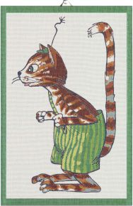 Ekelund Petterson & Findus Findus Geschirrtuch (Öko-Tex) 40x60 cm mehrfarbig