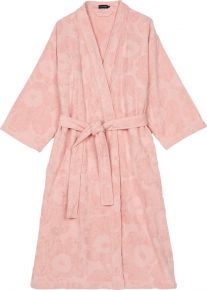 Marimekko Damen Bademantel pink, powder Unikko