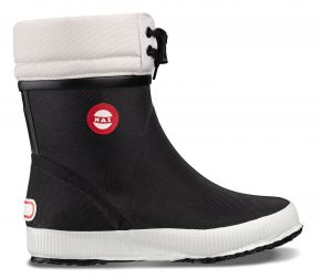 Nokian Footwear Unisex Winter Gummistiefel Hai schwarz / Sohle schwarz