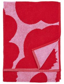 Marimekko Unikko 2021 Handtuch 50x70 cm pink, rot