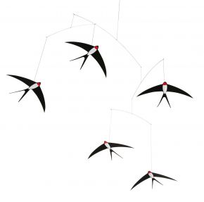 Flensted Mobiles 5 fliegende Schwalben