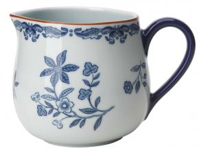 Rörstrand Ostindia Krug / Sauciere 0,45 l grau, graublau, braun