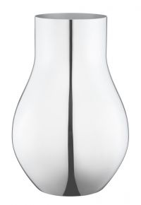 Georg Jensen Cafu Vase Stahl Höhe 30 cm