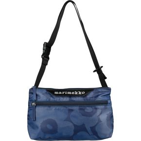 Marimekko Unikko Neat Crossbody Umhängetasche 17x32x7 cm blau, dunkelblau