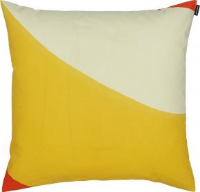 Marimekko Savanni (Savanne) Kissenhülle (Öko-Tex) 50x50 cm gelb, rot, hellgelb