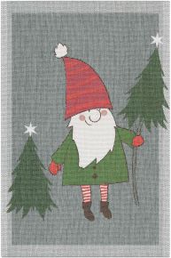 Ekelund Weihnachten & Winter Tomte Geschirrtuch (Öko-Tex) 40x60 cm mehrfarbig, rot