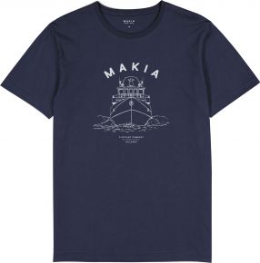 Makia Clothing Herren T-Shirt mit Print Mariner
