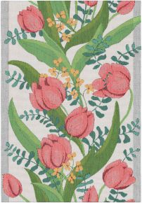 Ekelund Frühling Tulpanlund Geschirrtuch (Öko-Tex) 35x50 cm mehrfarbig