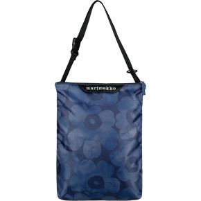 Marimekko Unikko Neat Crossbody Umhängetasche 40x29x10 cm blau, dunkelblau