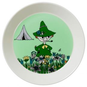 Moomin by Arabia Mumins Snufkin Teller Ø 19 cm grün