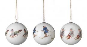 Design House Elsa Beskow Christbaumkugel Ø 7,5 cm 3 Stk.