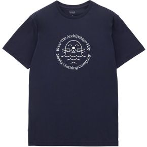 Makia Clothing x Baltic Sea Unisex T-Shirt (Öko-Tex) Lappo blau