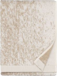 Marimekko Kuiskaus (Flüstern) Handtuch 50x70 cm grau, cremeweiß