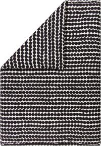 Marimekko Räsymatto Bettdeckenbezug 135x200 cm schwarz, weiß