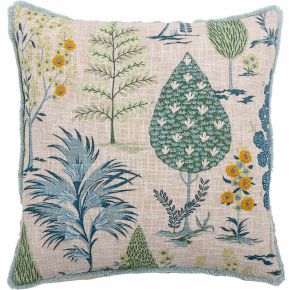 Bloomingville Kissen, 45x45 cm grün, natur Morello