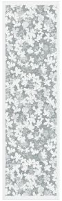 Ekelund Frühling Windröschen (Anemone) Tischläufer (Öko-Tex) 35x120 cm grau, weiß