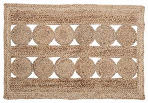 Bloomingville Nicko Fußmatte Jute 60x90 cm natur