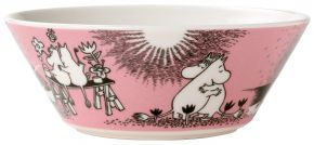 Moomin by Arabia Mumins Liebe Schüssel Ø 15 cm rosa, creme