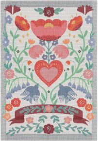 Ekelund Frühling Frühlingsgefühle Geschirrtuch (Öko-Tex) 35x50 cm rosarot, mehrfarbig