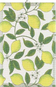 Ekelund Sommer Zitronen Geschirrtuch (Öko-Tex) 40x60 cm gelb, grün, weiß