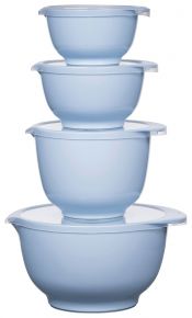 Rosti Margrethe Rührschüssel mit Deckel (0,5, 0,75, 1,5, 3 l) Set 8 tlg.