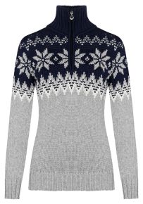 Dale of Norway Damen Merino Pullover mit Kragen Myking V2