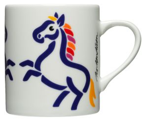 Bo Bendixen Tasse / Becher Pferd 0,3 l