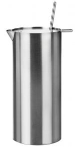 Stelton Cylinda Line AJ Barmixer mit Sieb & Barlöffel 1 l 3