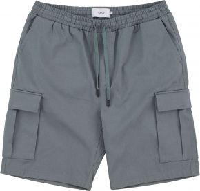 Makia Clothing Herren Shorts mit elastischem Bund Thule sammal green
