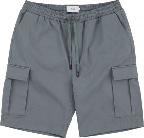 Makia Clothing Herren Shorts mit elastischem Bund Thule sammal green