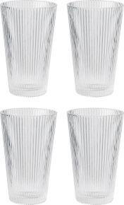 Stelton Pilastro Glas 0,35 l 4 Stk. klar