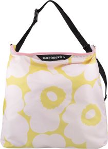 Marimekko Unikko Neat Crossbody Umhängetasche 15x55x48 cm gelb, helllila