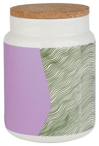 Marimekko Gabriel Näkki Oiva Dose 1,2 l cremeweiß, rosa, grün