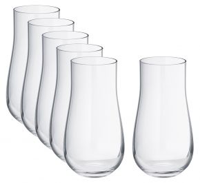 Georg Jensen Sky Glas 0,45 l 6 Stk. klar