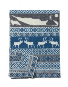 Klippan Sarek Wolldecke 130x180 cm (Öko-Tex)