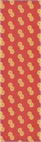 Ekelund Weihnachten & Winter Lucia Brötchen Tischläufer (Öko-Tex) 35x120 cm rot, gelb