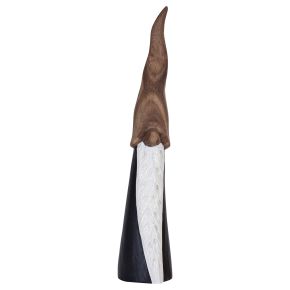Nääsgränsgården Tomte Hoher Hut schmal Höhe 21,5 cm Holz